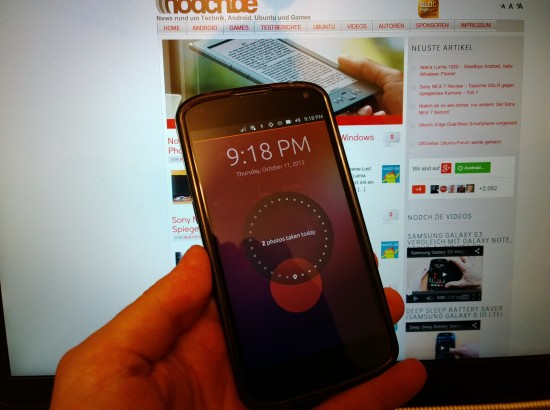 Ubuntu Touch auf dem Nexus 4