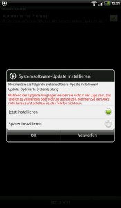 HTC Flyer Update 2.00.405.3 Schritt 3