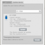 Samsung G alaxy Update I7500XXII5