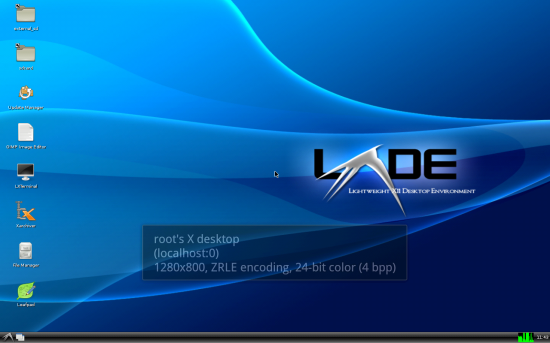 Ubuntu mit LXDE unter Android