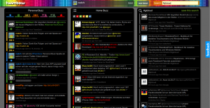 Twimbow farbenfroher Twitter Client