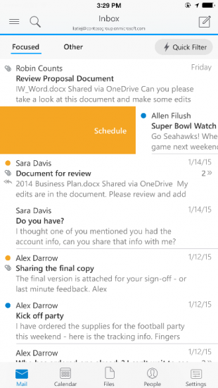 Microsoft Outlook Mail für später planen