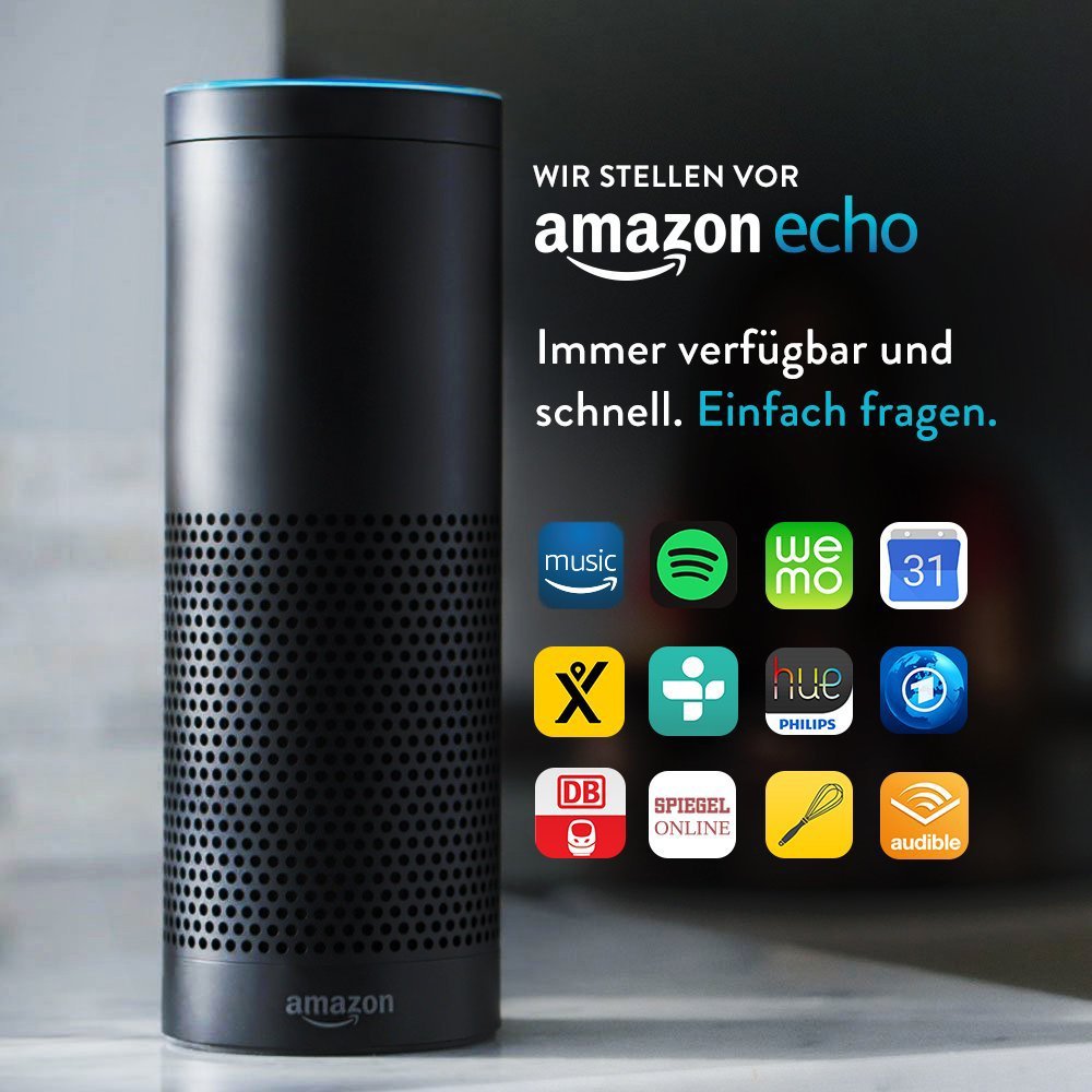 Amazon Echo (Bild: Amazon.de)
