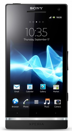 Sony Xperia S - Frontansicht (Bild: Xperia Blog) Sony Xperia S - Frontansicht (Bild: Xperia Blog)