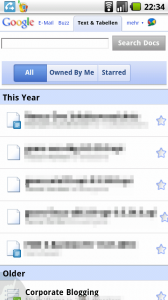 docsandroid Google Docs Viewer für Android