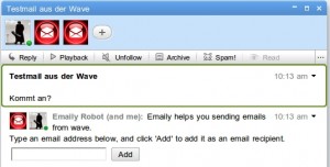 emaily Emaily-Robot E-Mailversand