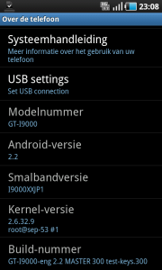 galaxysfroyo Samsung Galaxy Android 2.2 Froyo