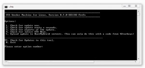 HTC Desire Froyo Linux Update Check Script