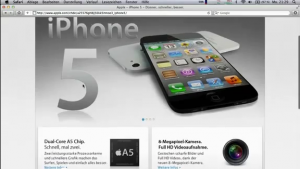 iPhone 5? (Screenshot aus dem Youtube Video) iPhone 5? (Screenshot aus dem Youtube Video)