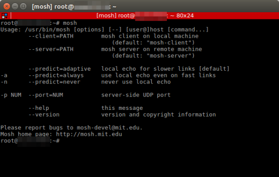 Mosh - Screenshot