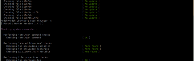 Rootkit Hunter für Ubuntu