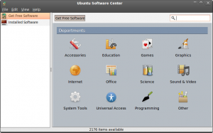 usc Ubuntu Software Center